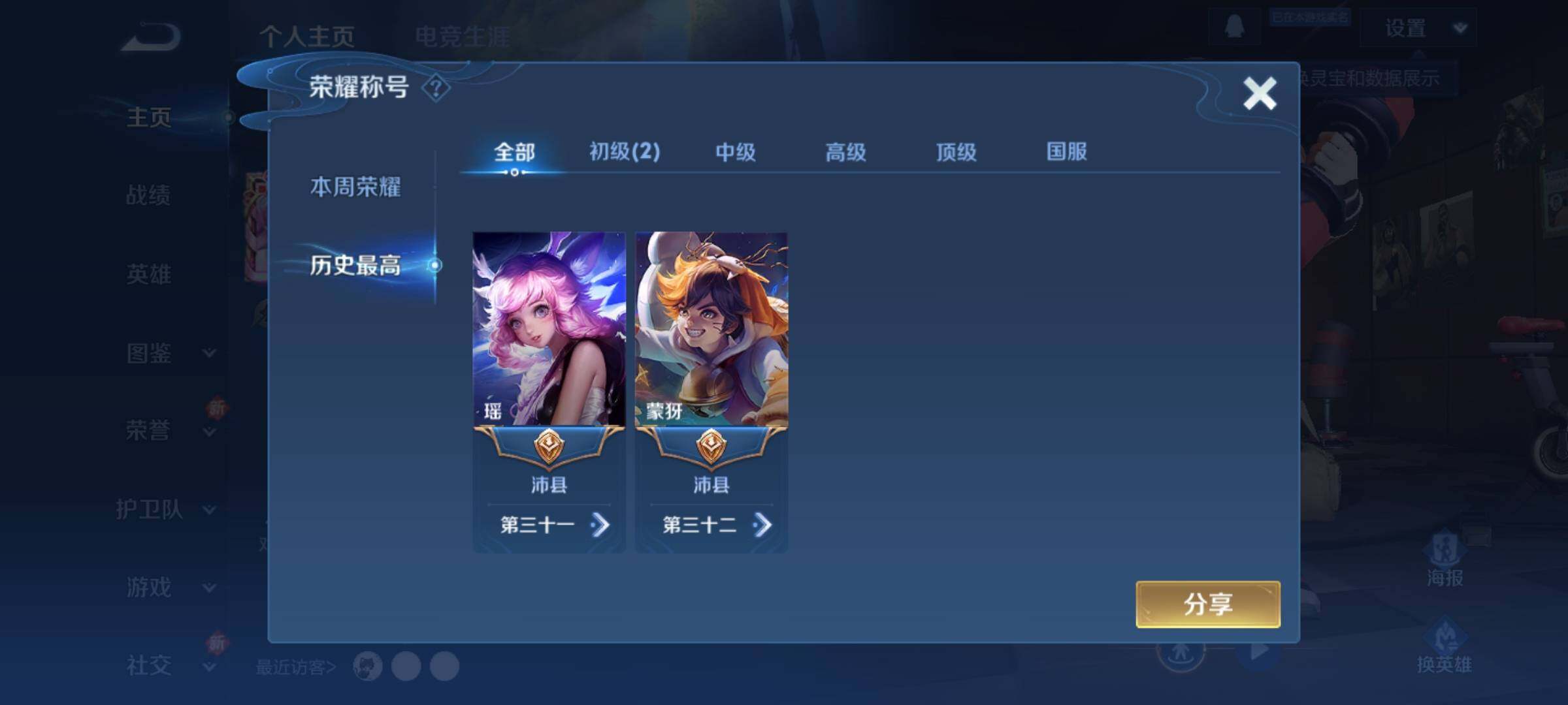 WZKG451325王者荣耀账号详情图9