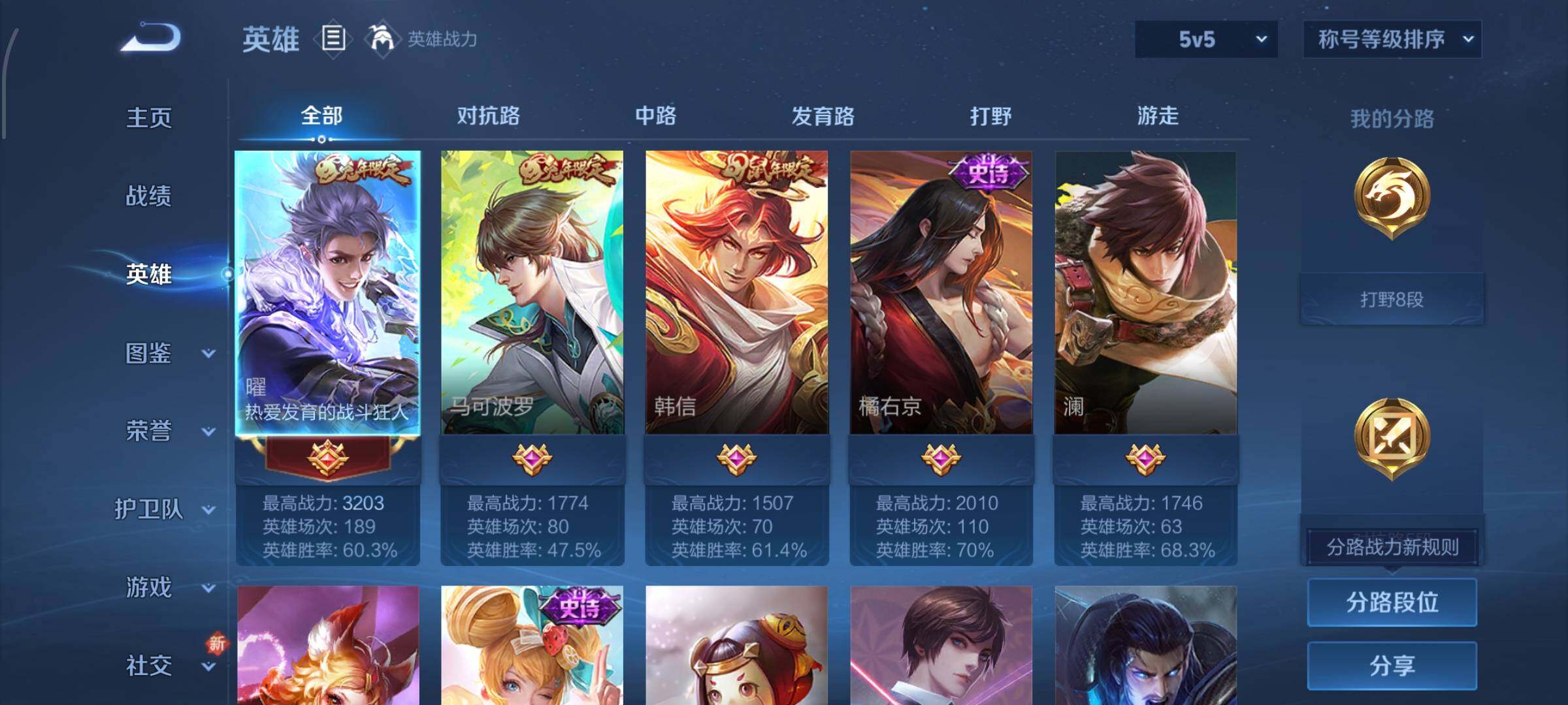 WZCMW425844王者荣耀账号详情图3