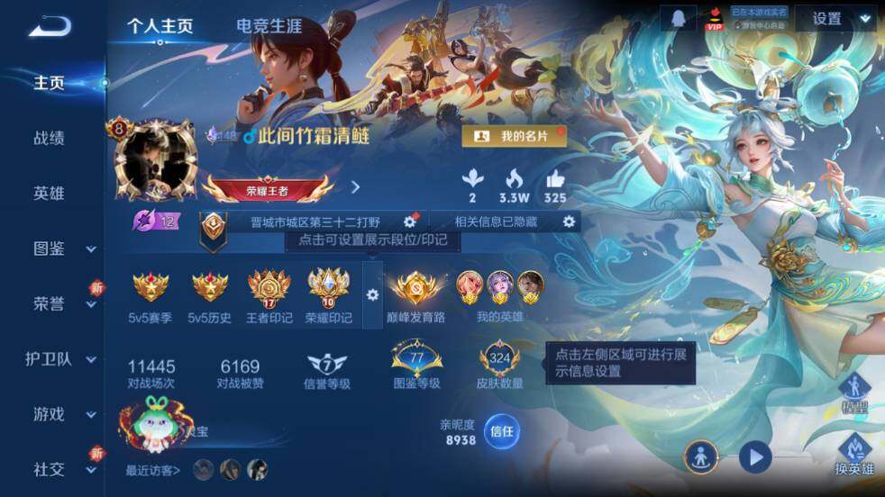 WZ0349071王者荣耀账号详情图8