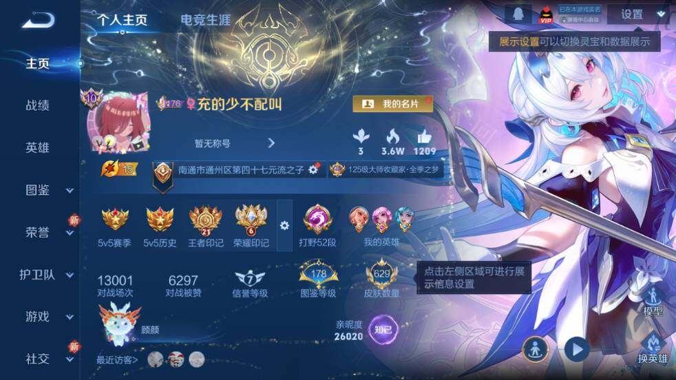 WZ0347909王者荣耀账号详情图13