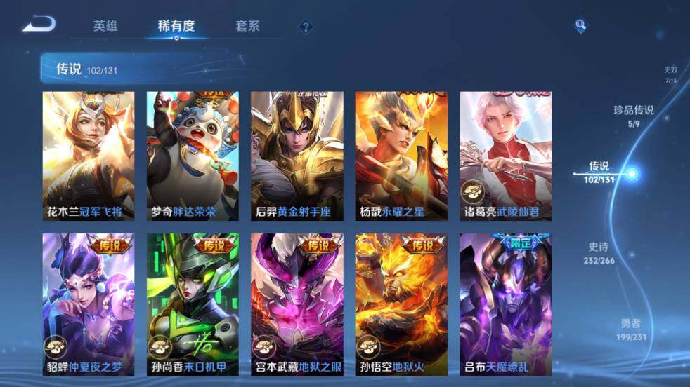 WZ0347909王者荣耀账号详情图29