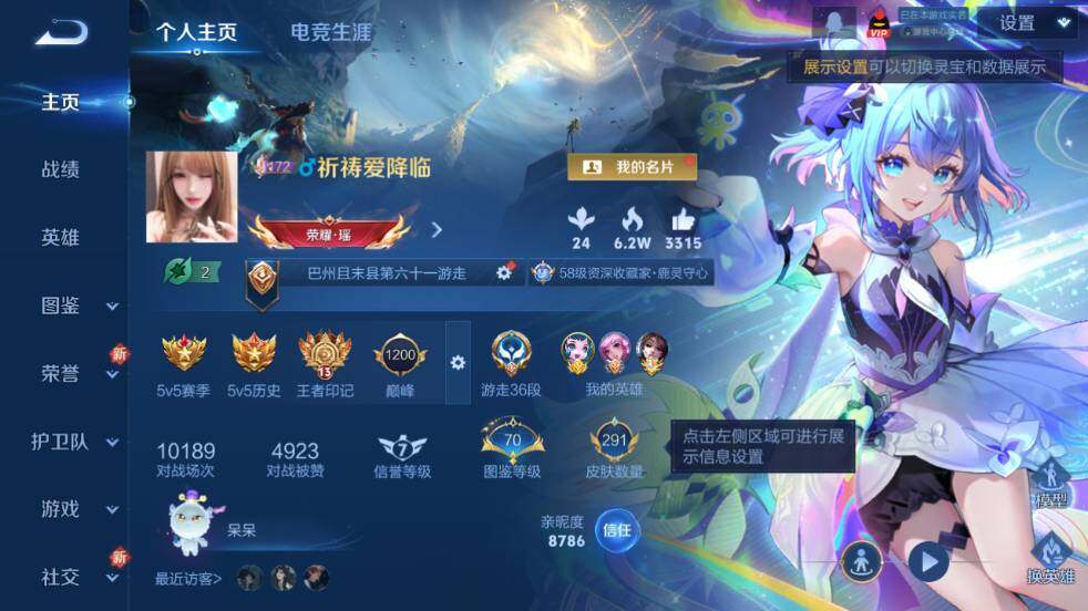 WZ0349023王者荣耀账号详情图8