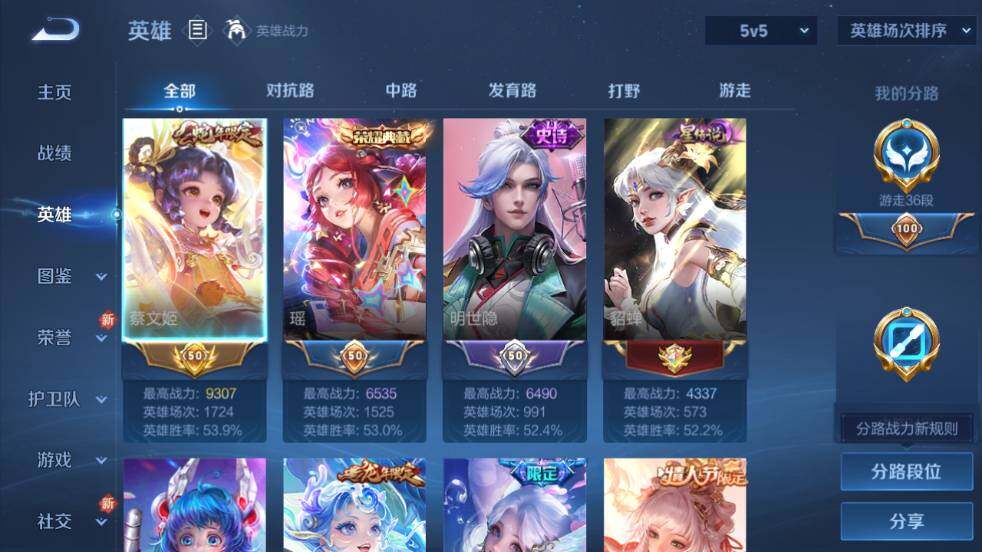 WZ0349023王者荣耀账号详情图9