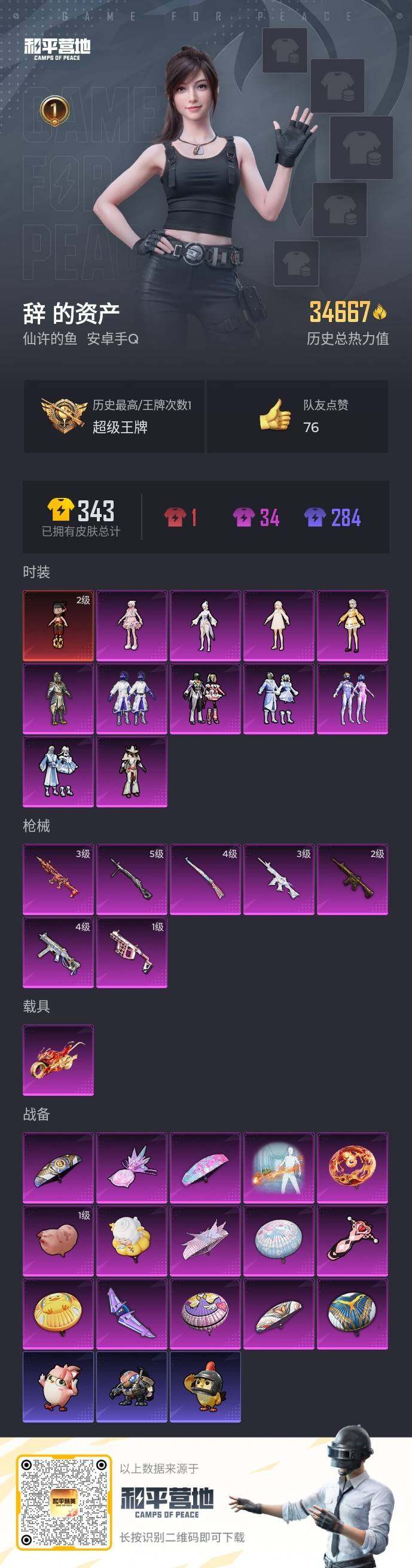 HPLE46093和平精英账号详情图13