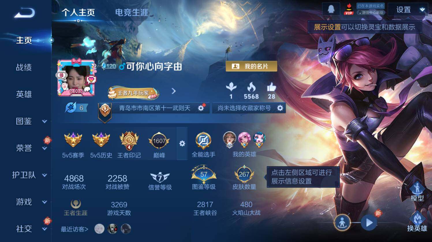 WZ0349100王者荣耀账号详情图9