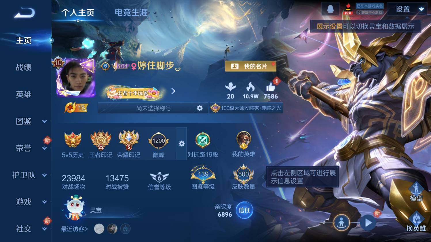 WZ0348891王者荣耀账号详情图12