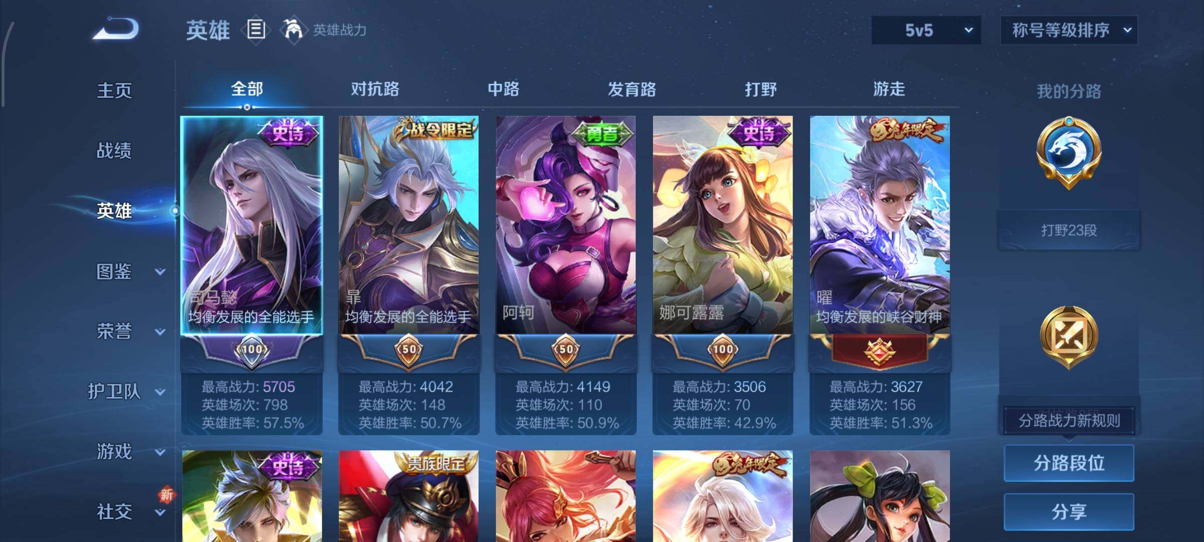 WZCMW428274王者荣耀账号详情图3 WZCMW428274王者荣耀账号详情图3