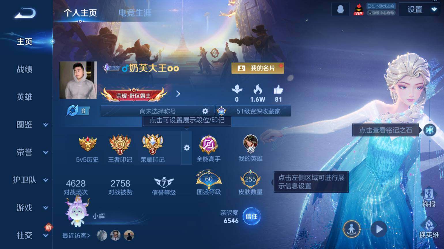 WZ0349095王者荣耀账号详情图3