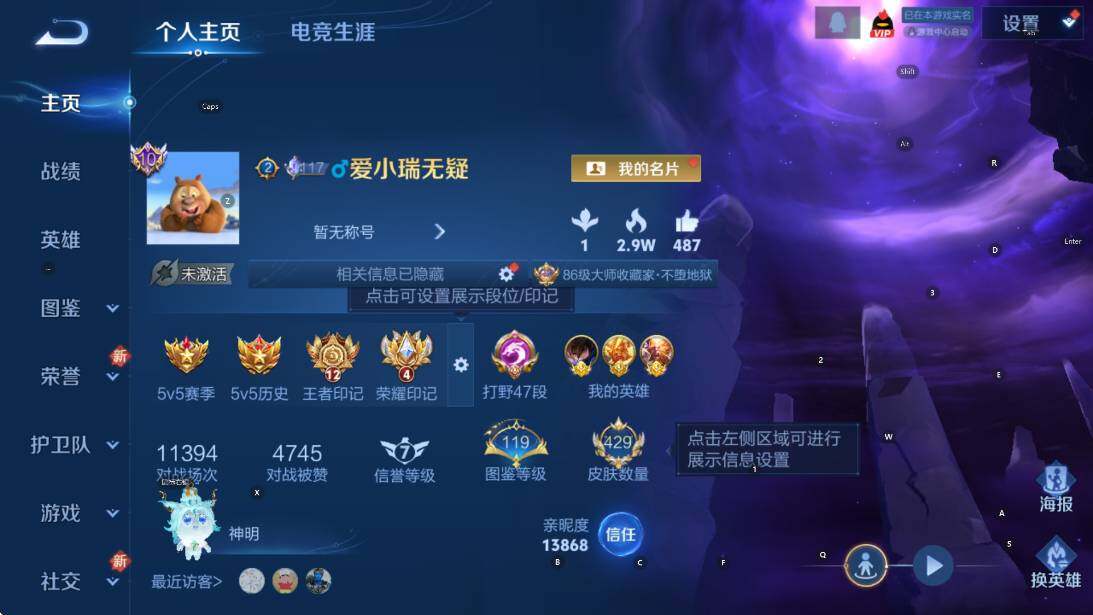 WZCMW47721王者荣耀账号详情图13 WZCMW47721王者荣耀账号详情图13