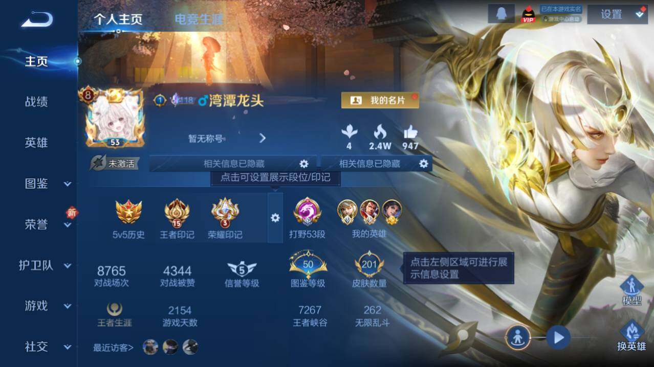 WZ0349096王者荣耀账号详情图4