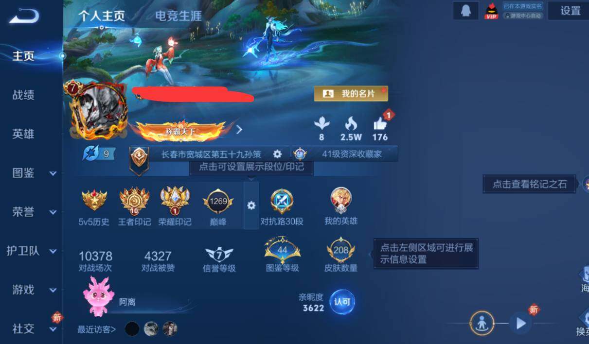 WZQM415123王者荣耀账号详情图10