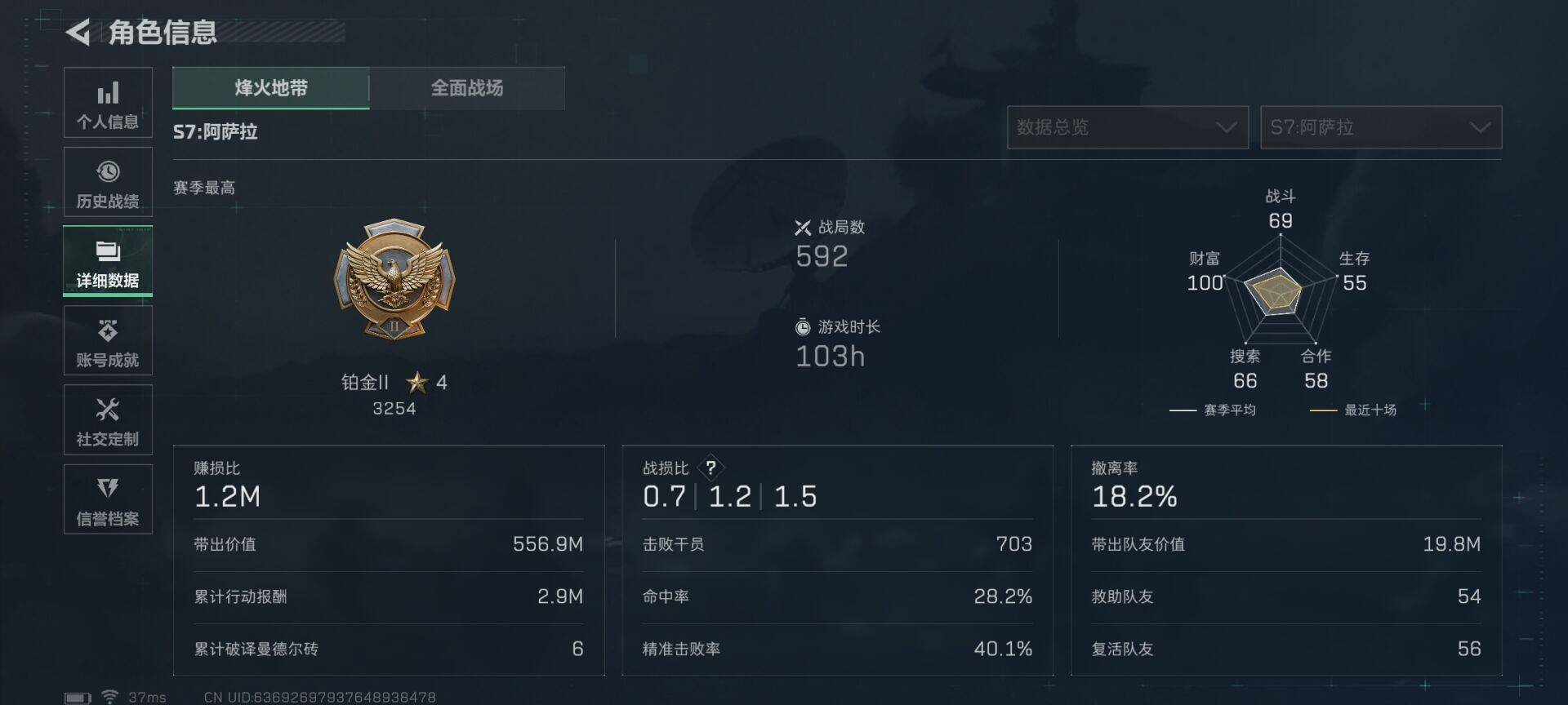 SJZEY41560三角洲行动账号详情图5 SJZEY41560三角洲行动账号详情图5