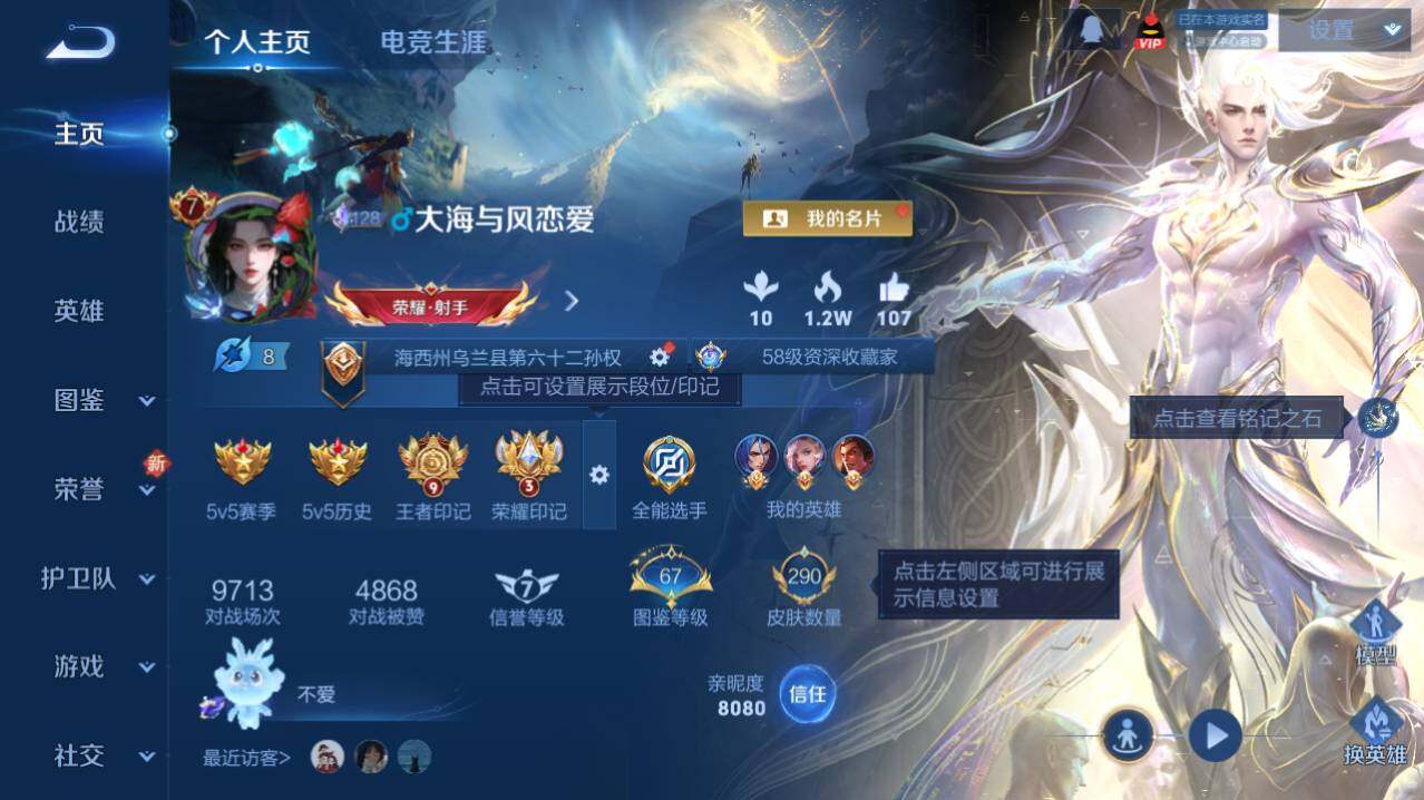 WZ0349136王者荣耀账号详情图4 WZ0349136王者荣耀账号详情图4