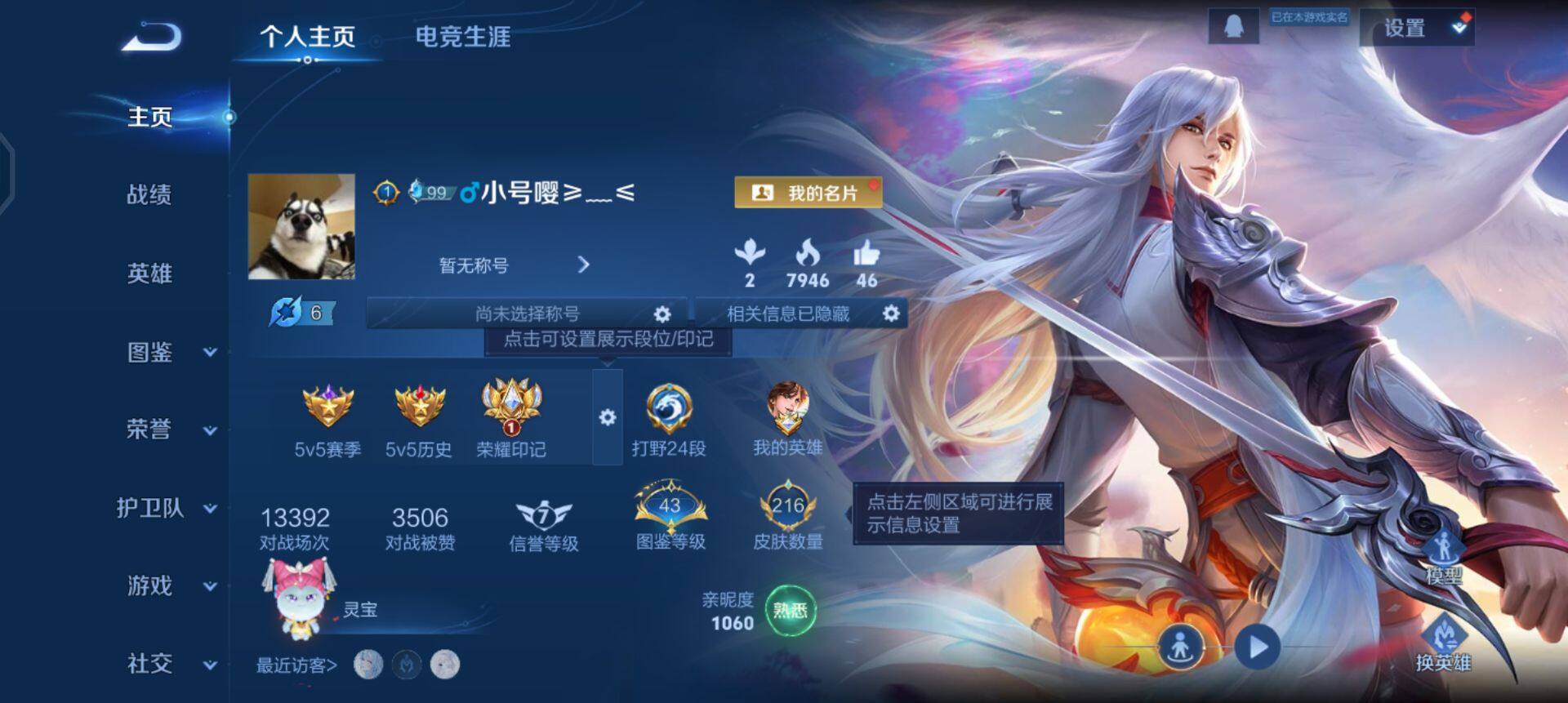 WZQM427438王者荣耀账号详情图3