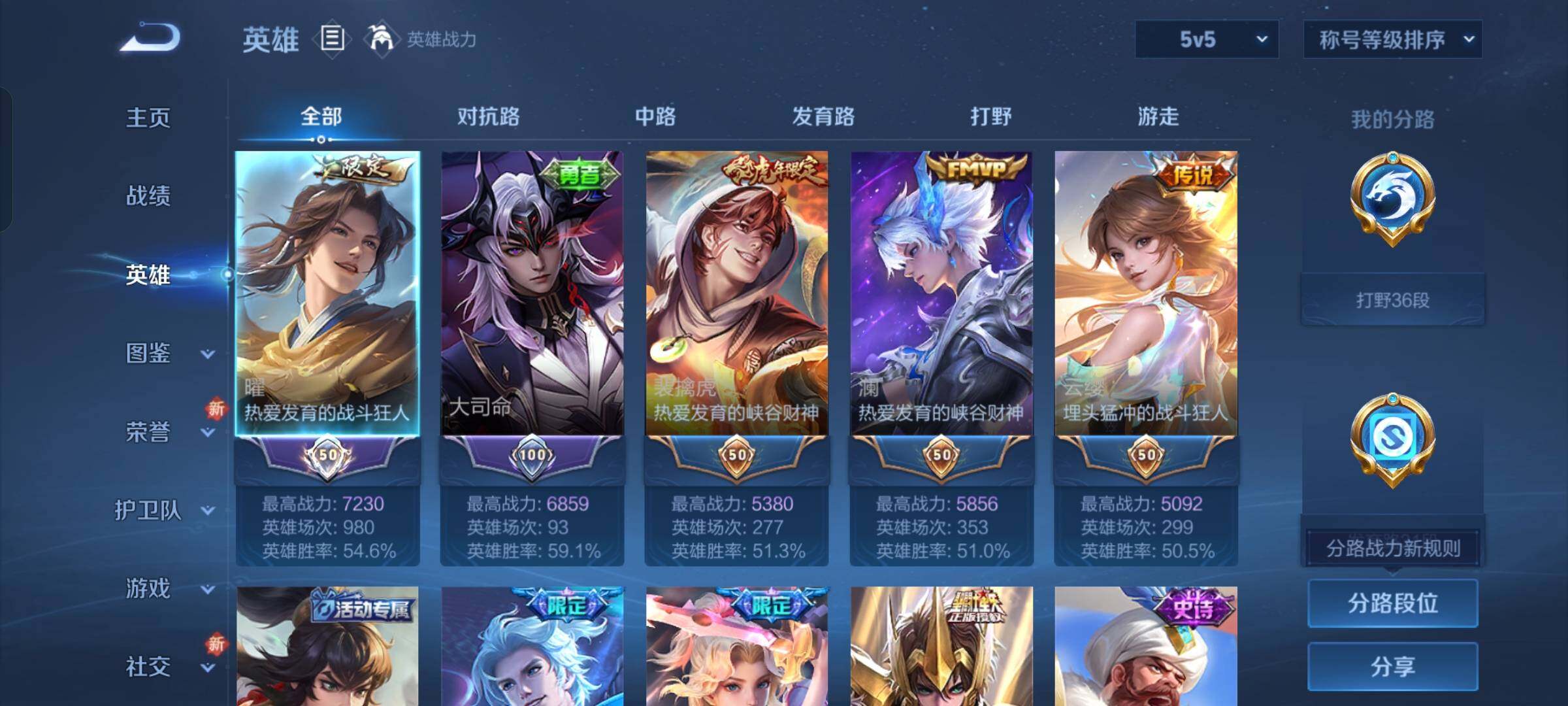 WZCMW425903王者荣耀账号详情图3