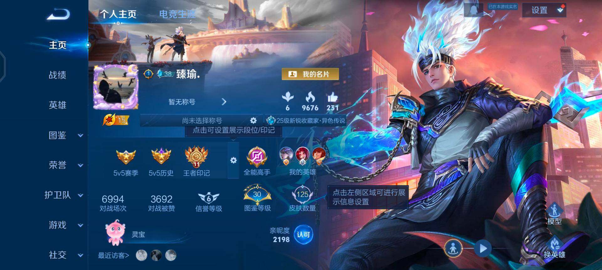 WZQM491312王者荣耀账号详情图3