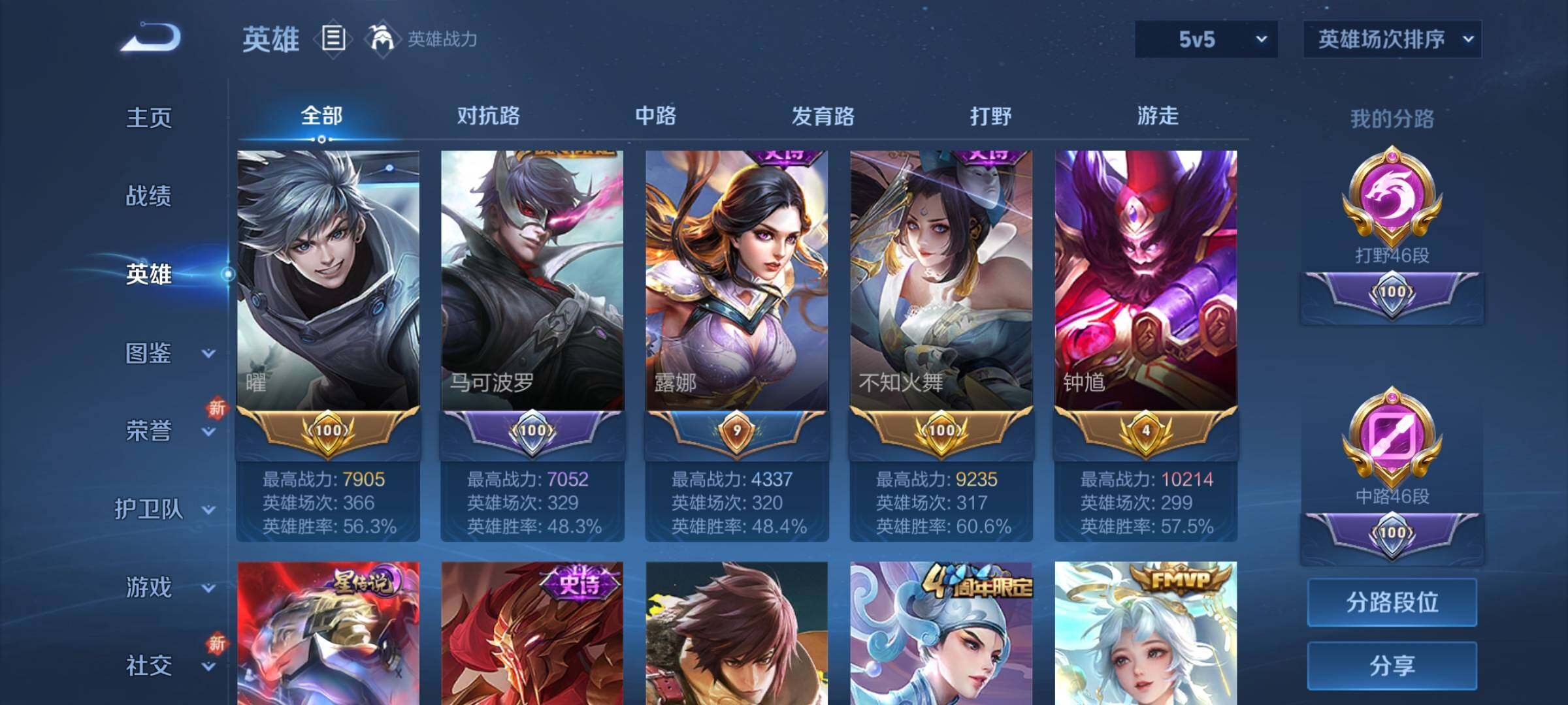 WZKG4131575王者荣耀账号详情图16