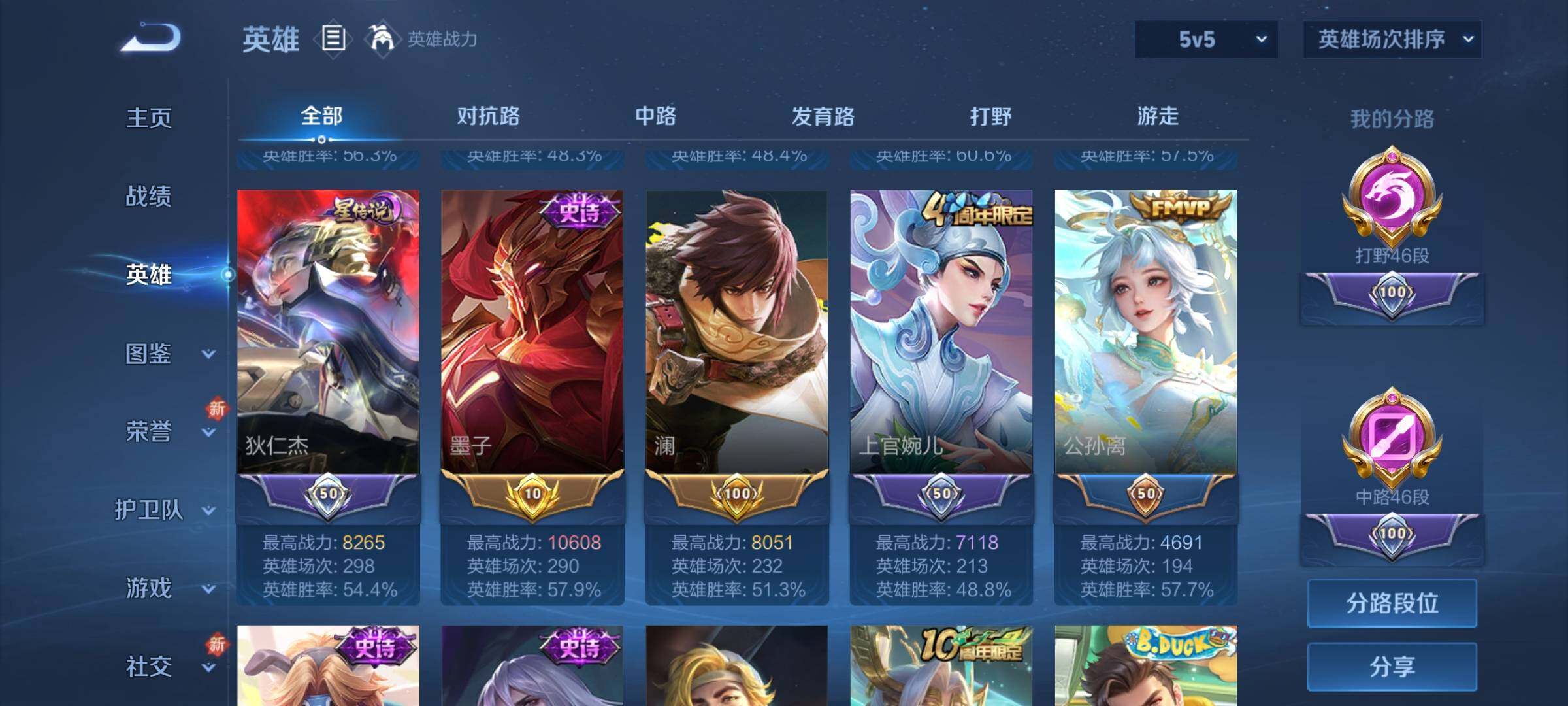 WZKG4131575王者荣耀账号详情图17