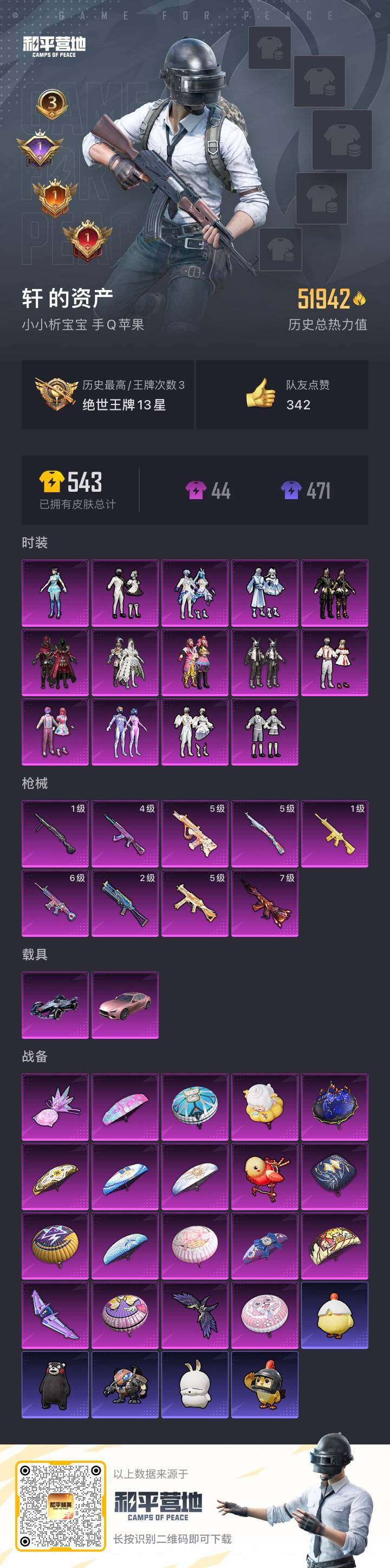 HPQM47733和平精英账号详情图17