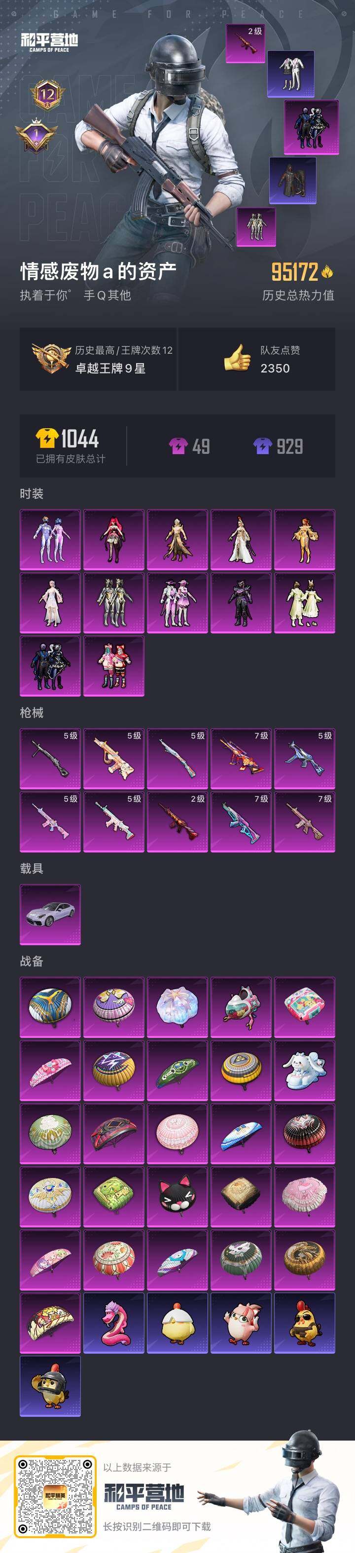 HPCMW418881和平精英账号详情图4