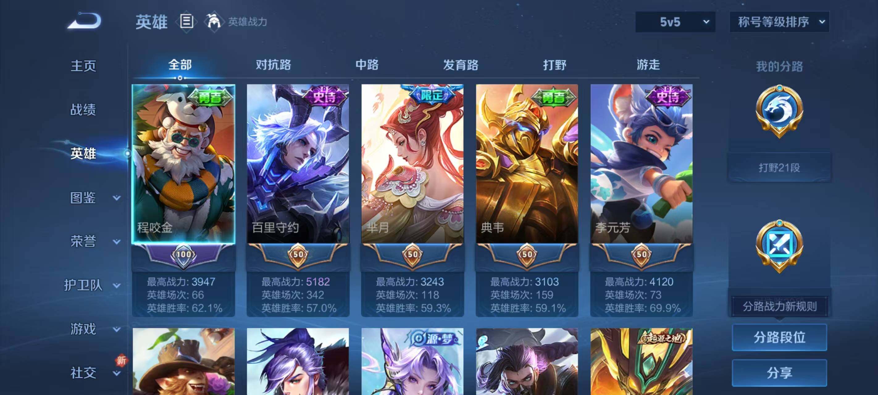 WZCMW470263王者荣耀账号详情图3