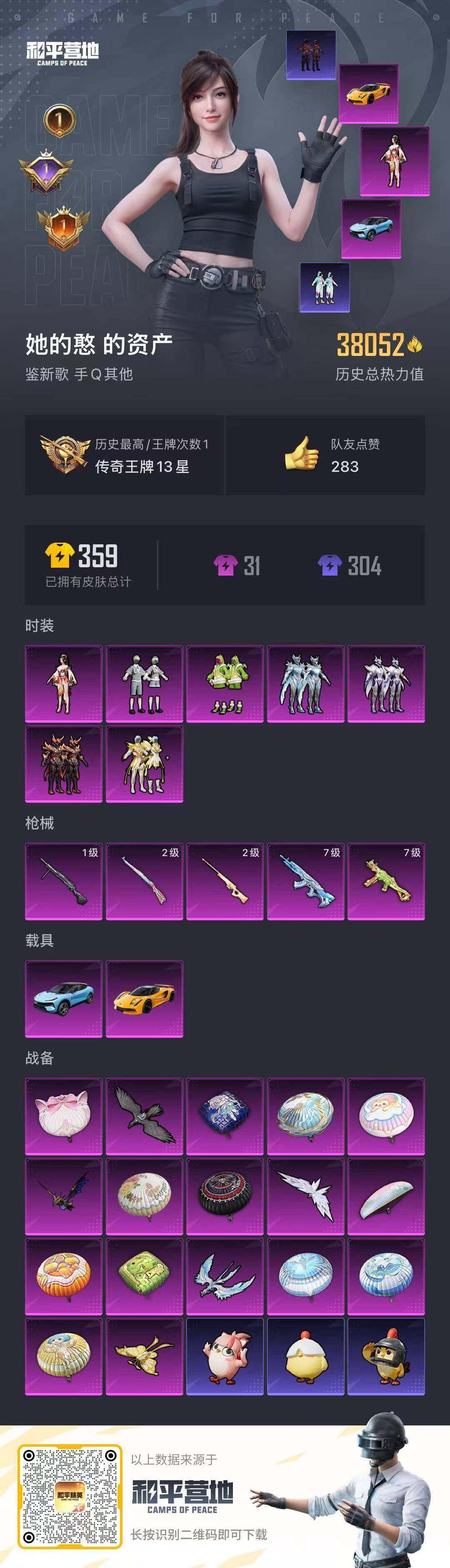 HPCMW416280和平精英账号详情图17