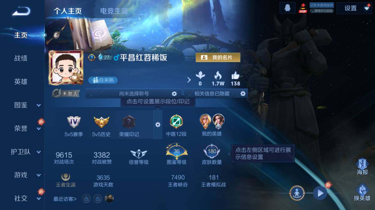 WZLX462963王者荣耀账号详情图5