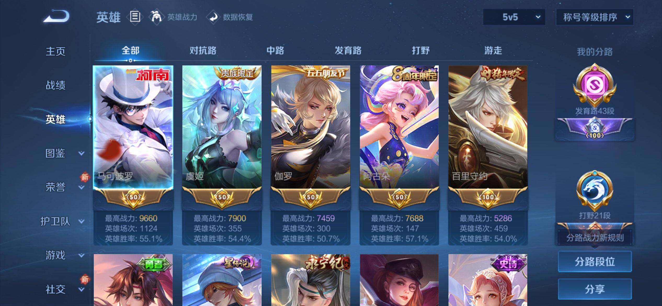 WZCMW428265王者荣耀账号详情图4