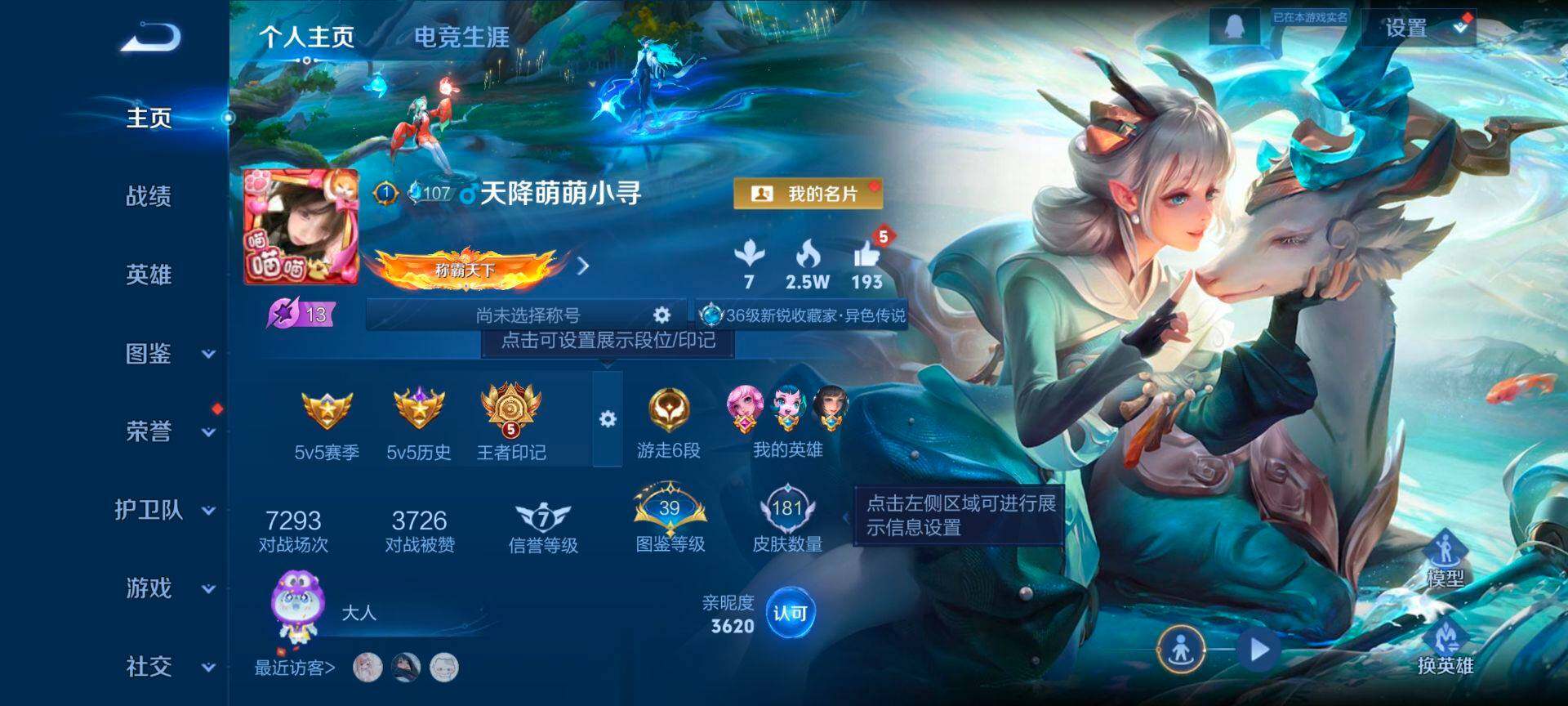 WZQM415684王者荣耀账号详情图3