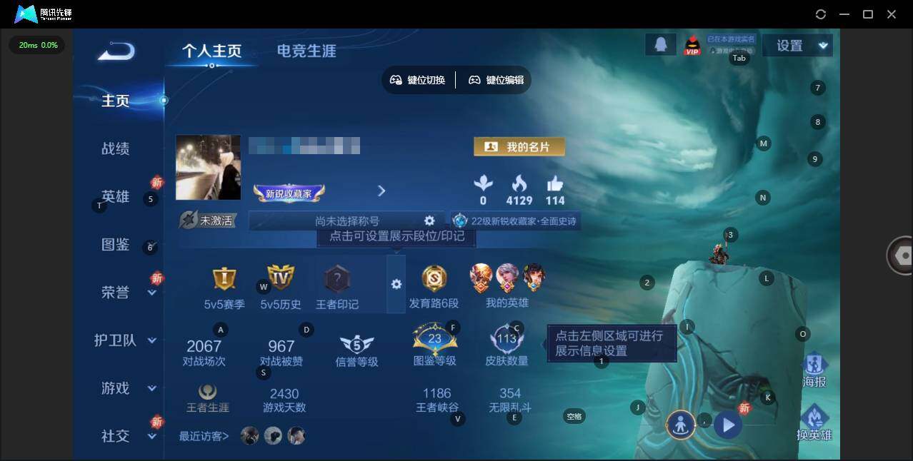 WZQM418020王者荣耀账号详情图3