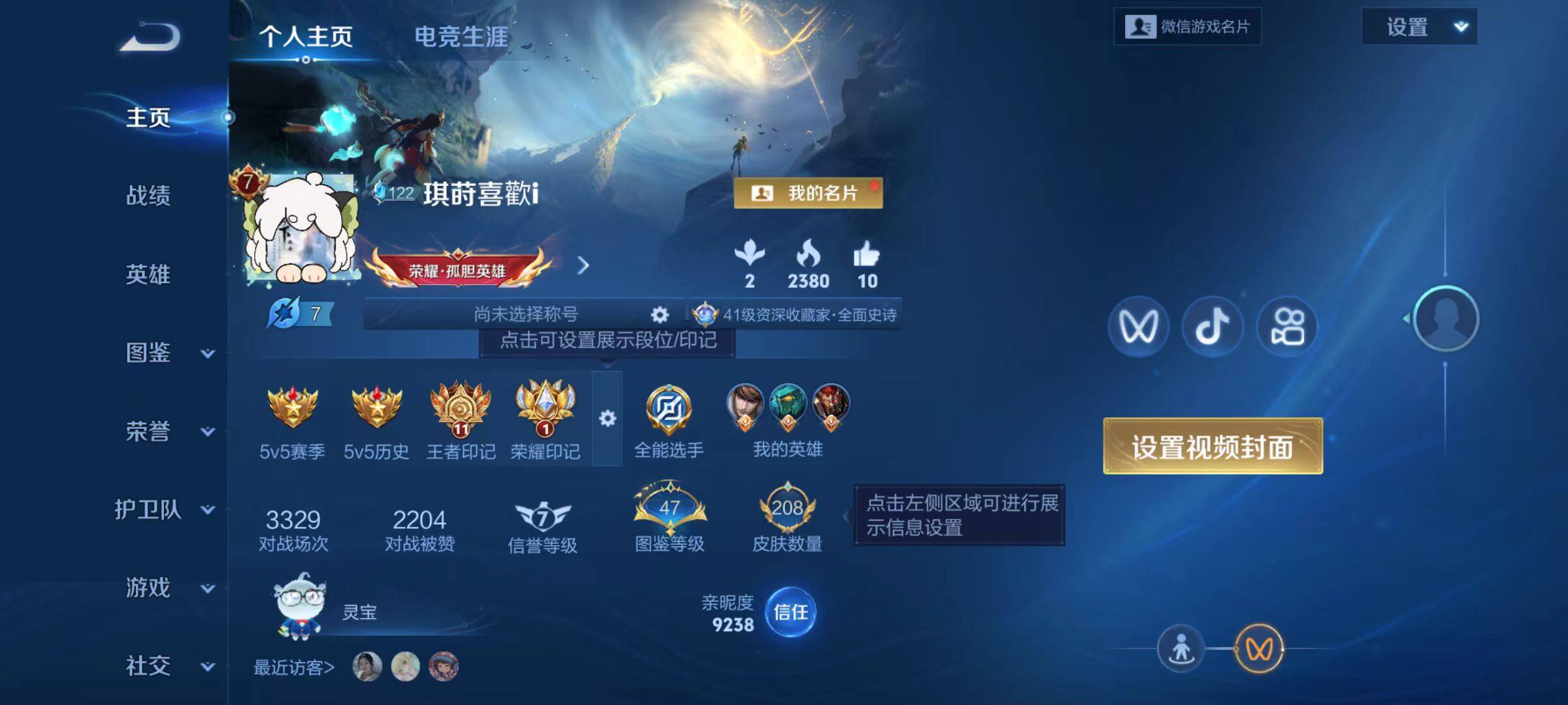 WZLX467159王者荣耀账号详情图8