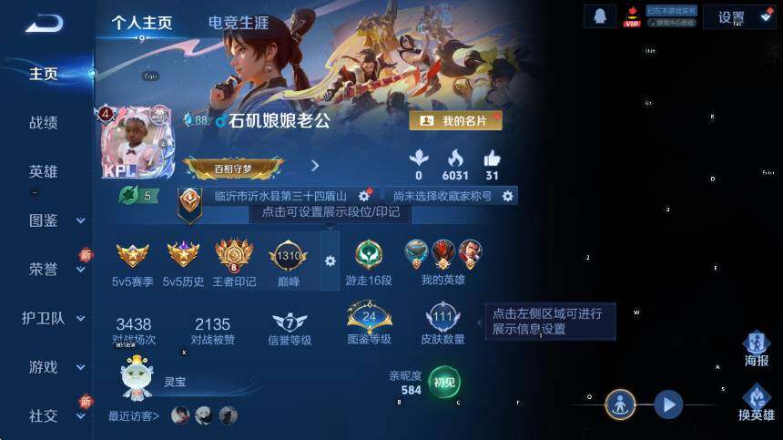 WZCMW411125王者荣耀账号详情图6