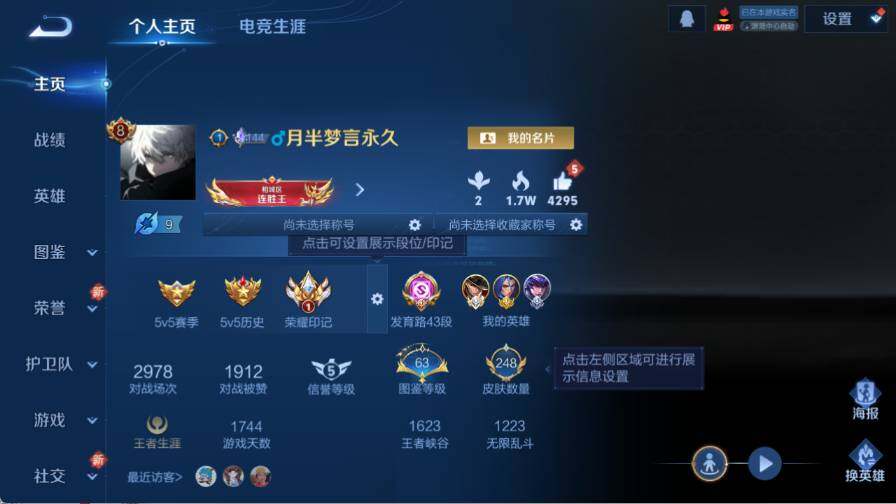 WZ03411620王者荣耀账号详情图8