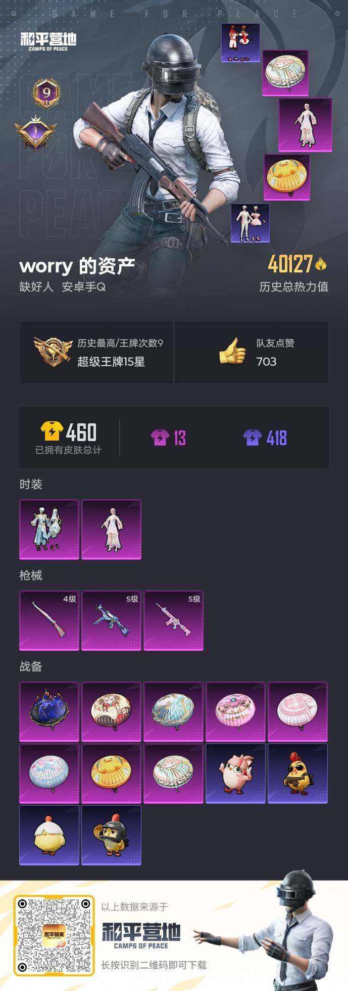 HPLE47327和平精英账号详情图13