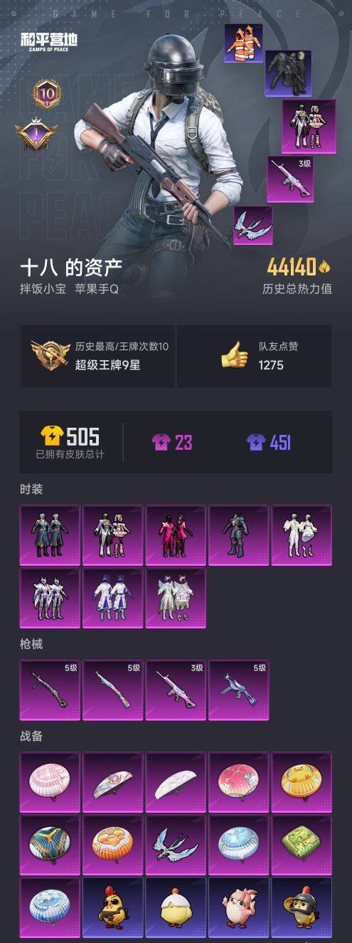 HPQM49253和平精英账号详情图6