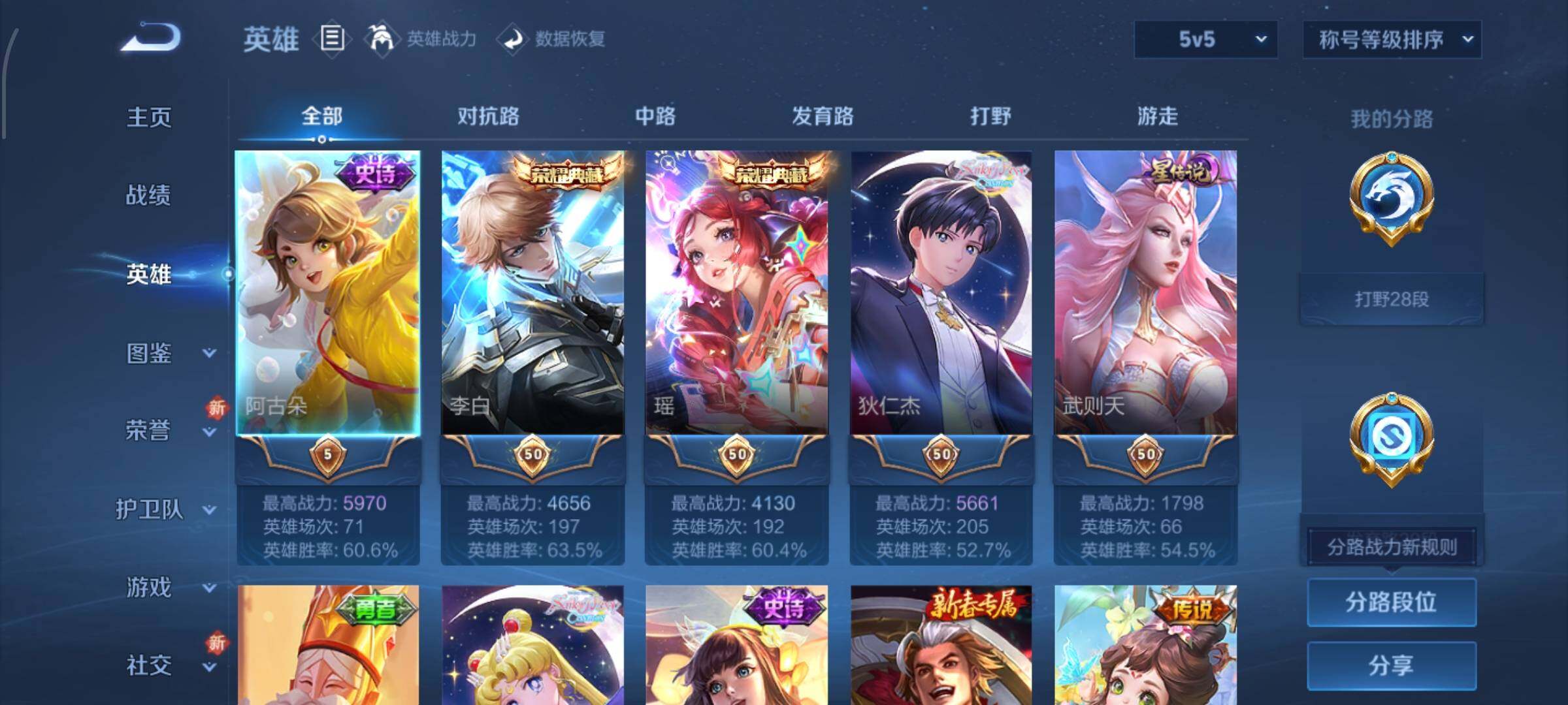 WZCMW428373王者荣耀账号详情图3