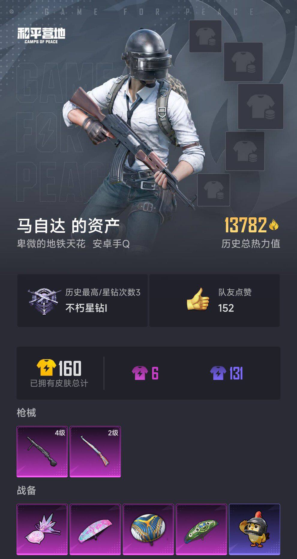 HPCMW416342和平精英账号详情图3