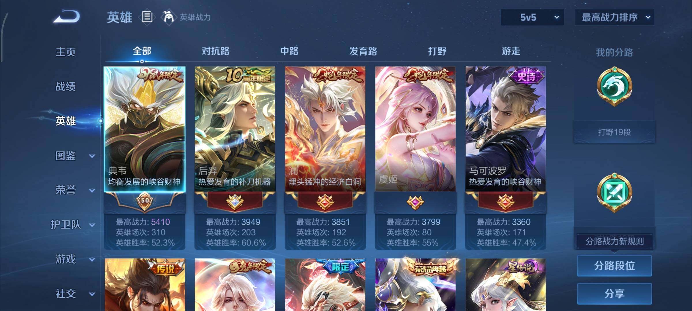 WZCMY414387王者荣耀账号详情图3