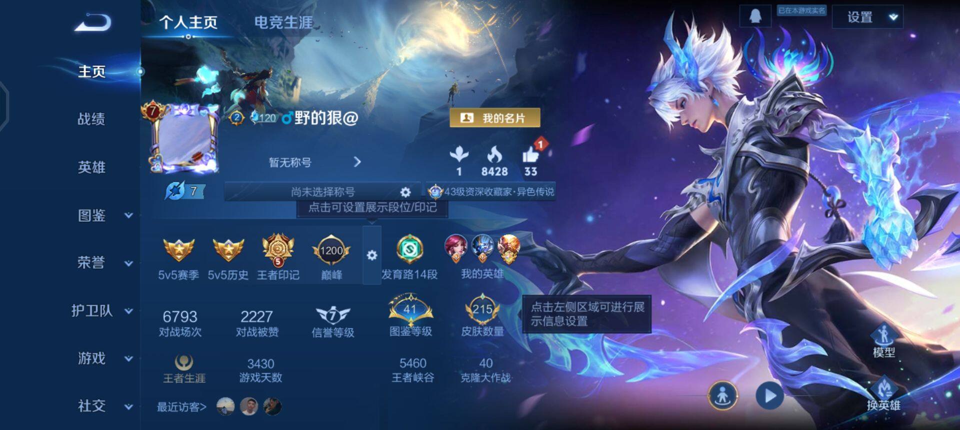 WZQM433744王者荣耀账号详情图3