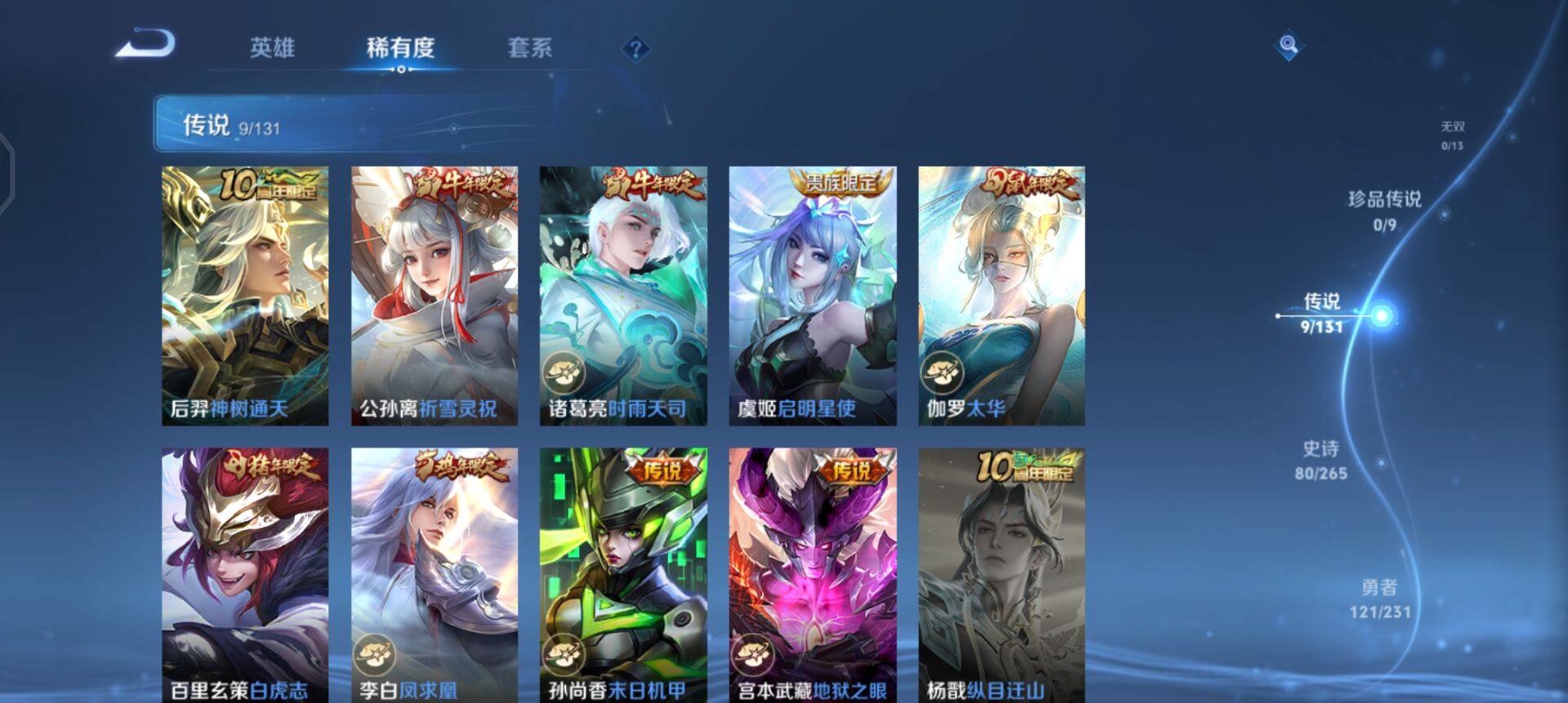 WZQM440874王者荣耀账号详情图15