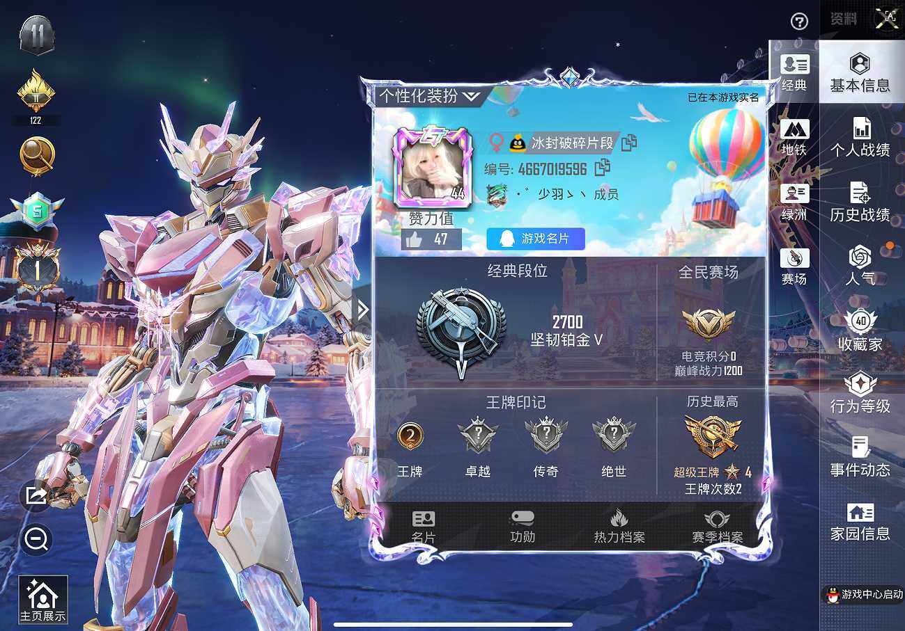 HPCMW416371和平精英账号详情图16