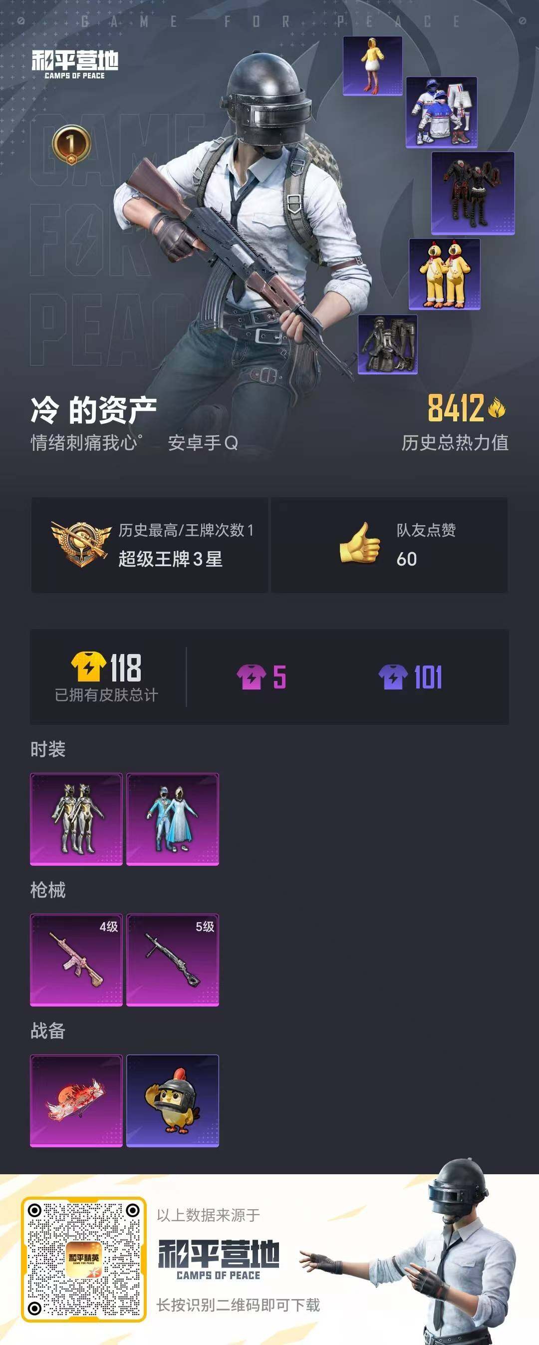 HPCMW416387和平精英账号详情图15