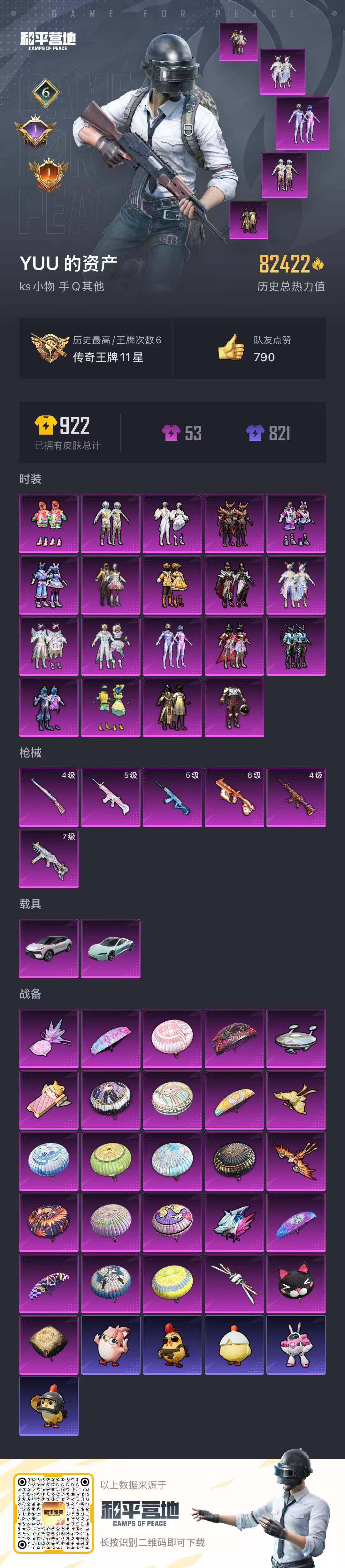 HPQM410526和平精英账号详情图24