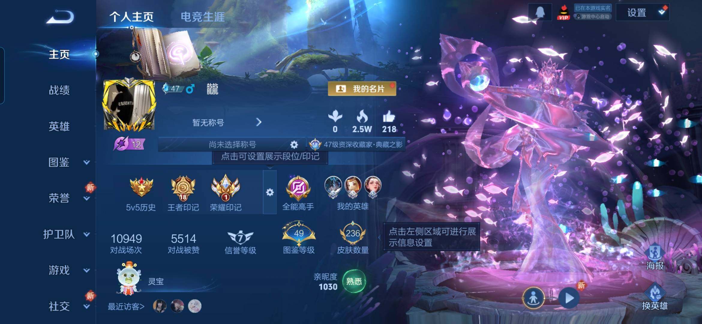 WZQM417890王者荣耀账号详情图3