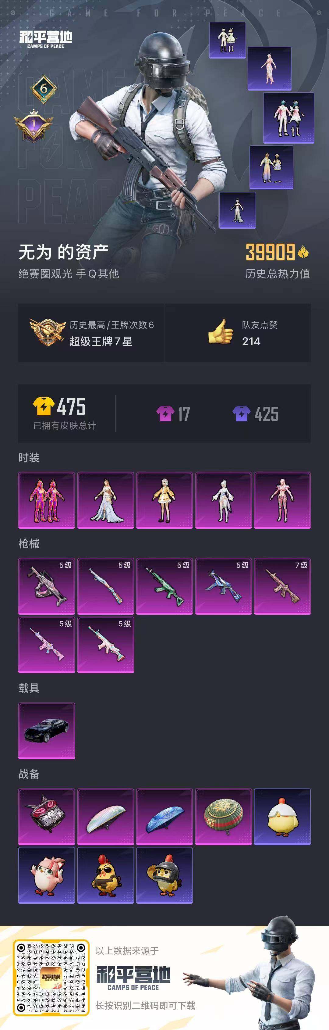 HPCMW416399和平精英账号详情图17 HPCMW416399和平精英账号详情图17