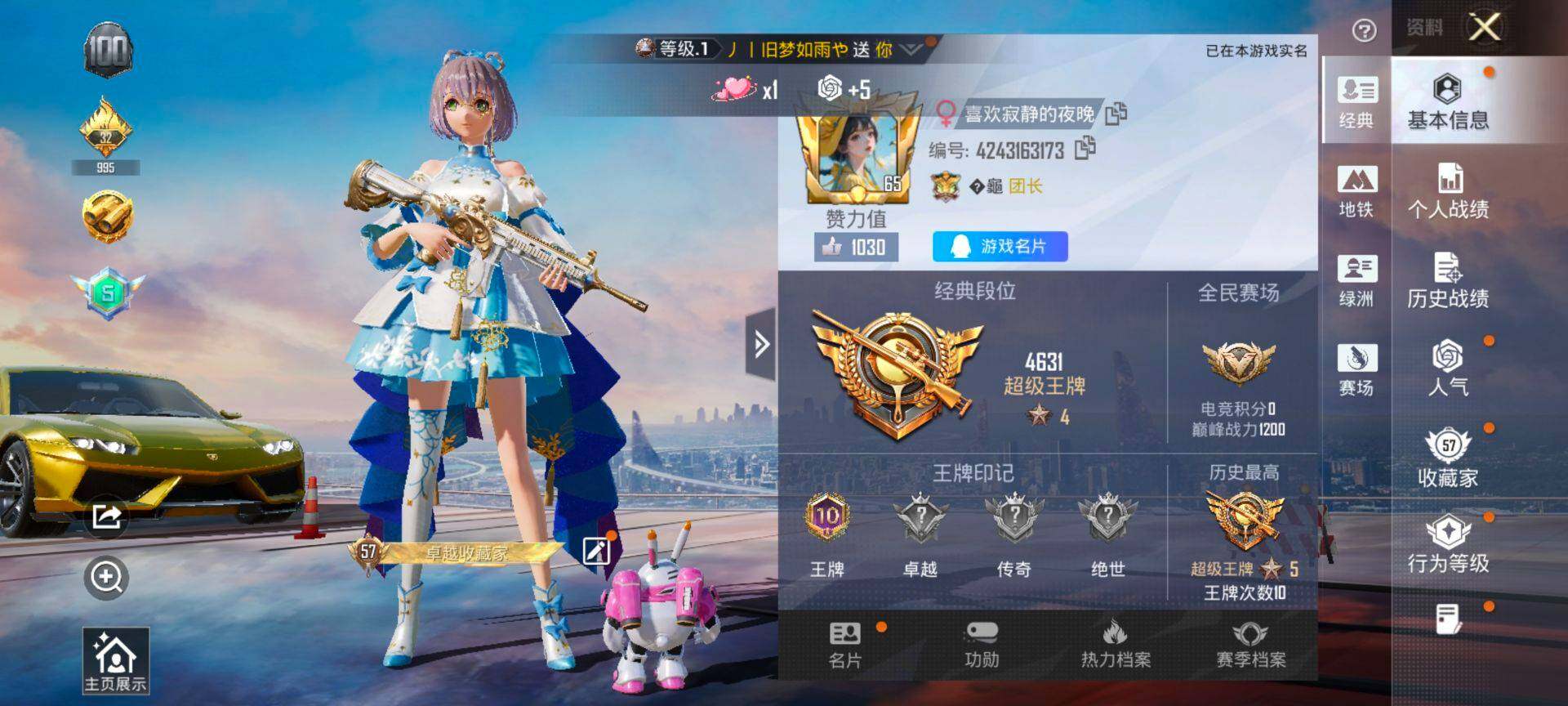 HPQM47688和平精英账号详情图3