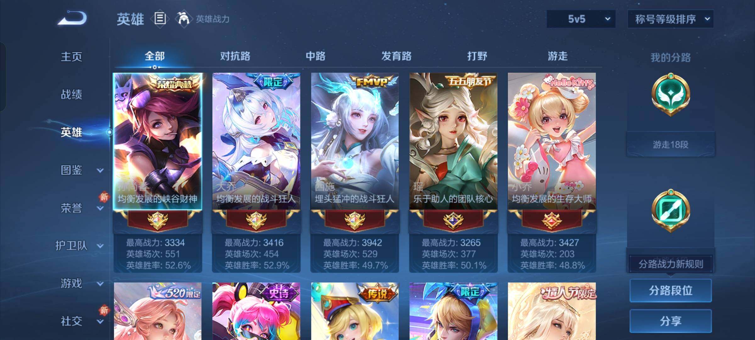 WZCMW429044王者荣耀账号详情图3