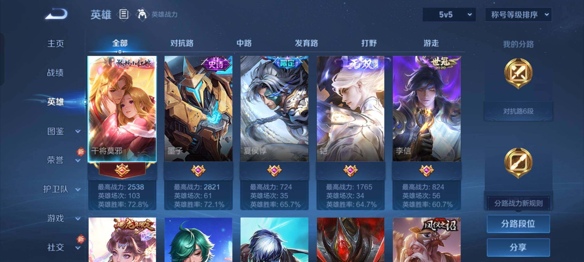 WZCMW429042王者荣耀账号详情图3