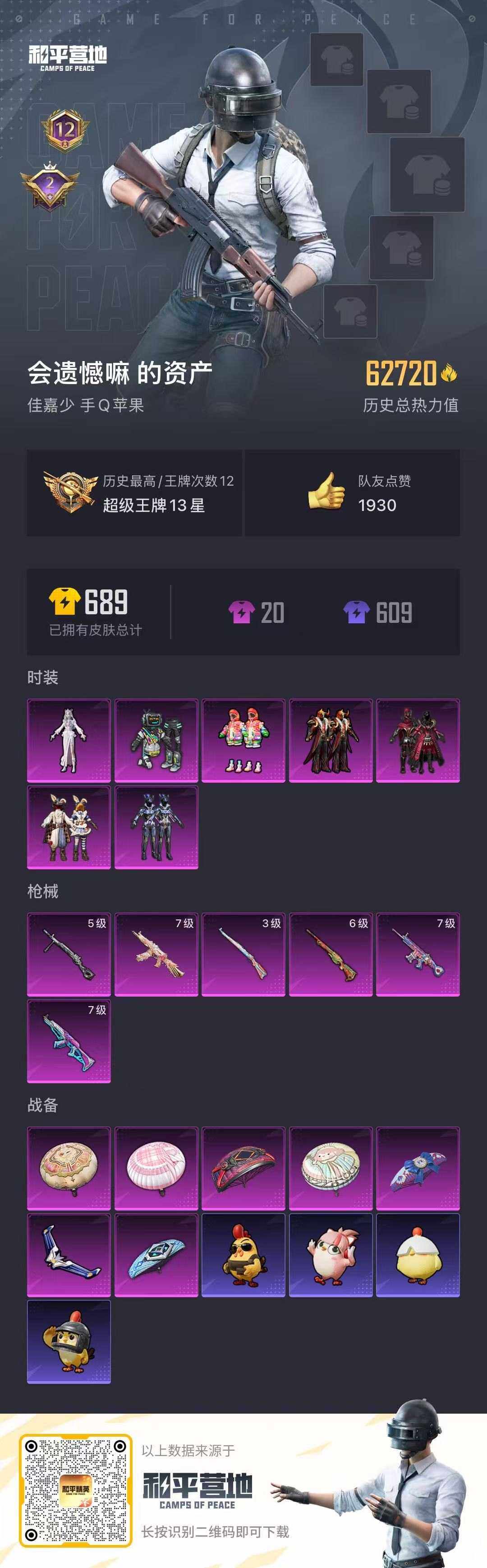 HPQM416441和平精英账号详情图5