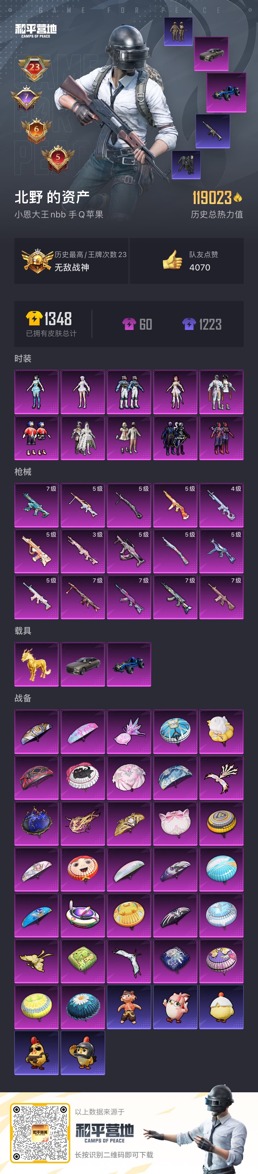 HPCMW411090和平精英账号详情图9